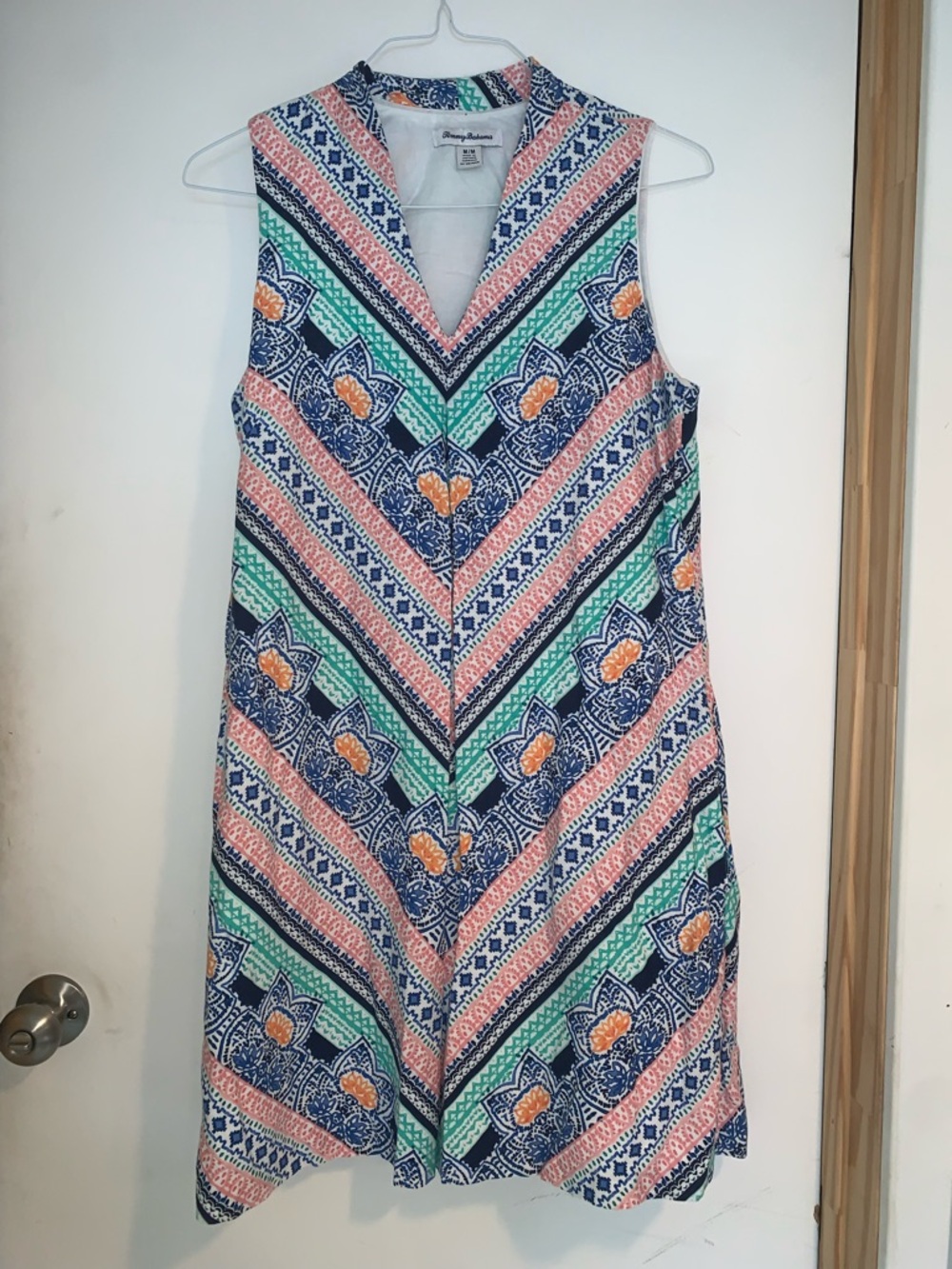 Tommy Bahama Linen Patterned Dress - Women’s Medium